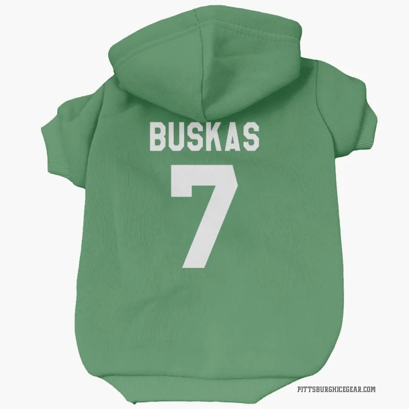 Rod Buskas Green Pittsburgh Penguins Cat & Dog Pet Hoodie